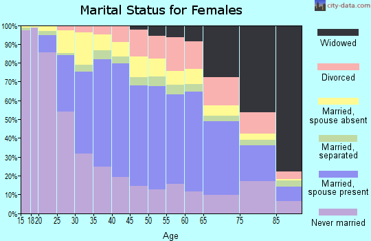 Zip code 11220 marital status for females