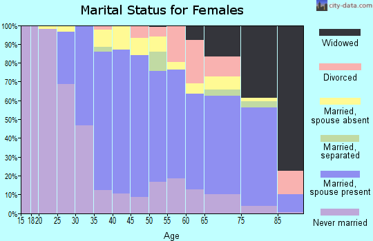 Zip code 11362 marital status for females