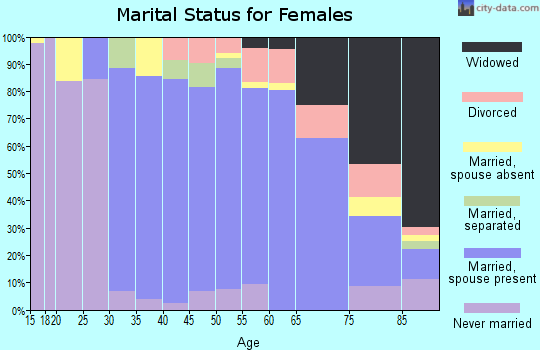 Zip code 11577 marital status for females