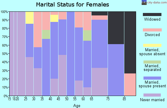 Zip code 12520 marital status for females