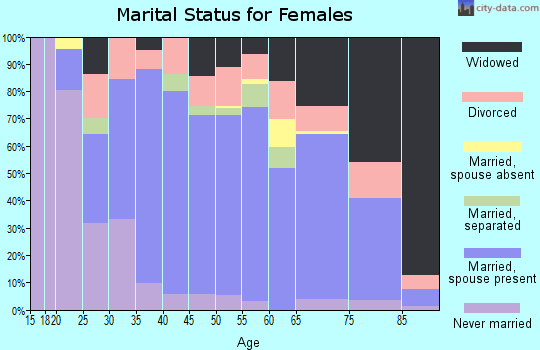 Zip code 24426 marital status for females