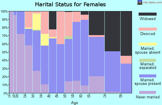 Zip code 26753 marital status for females