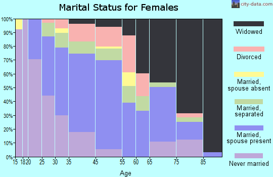Zip code 31746 marital status for females