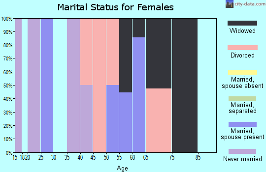 Zip code 31747 marital status for females