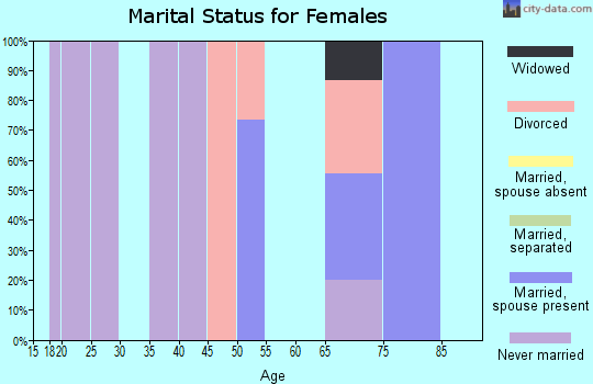 Zip code 39348 marital status for females