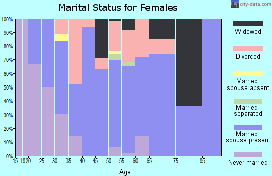 Zip code 53506 marital status for females