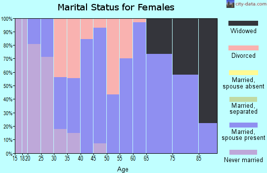 Zip code 56016 marital status for females