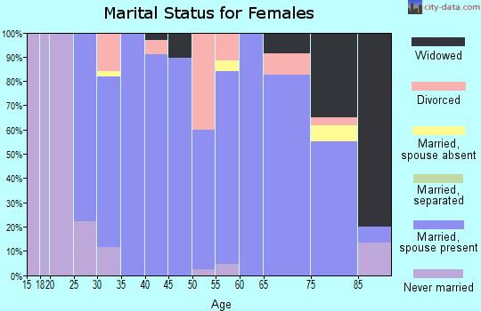 Zip code 56019 marital status for females
