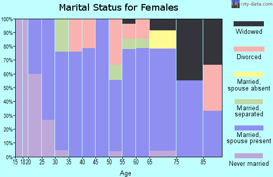 Zip code 56116 marital status for females