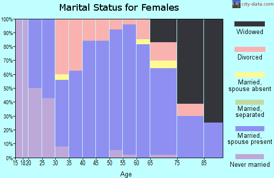 Zip code 56137 marital status for females