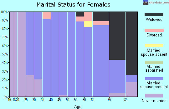 Zip code 56168 marital status for females