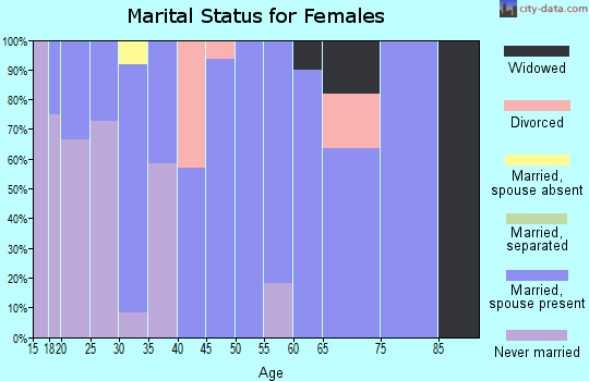 Zip code 56173 marital status for females