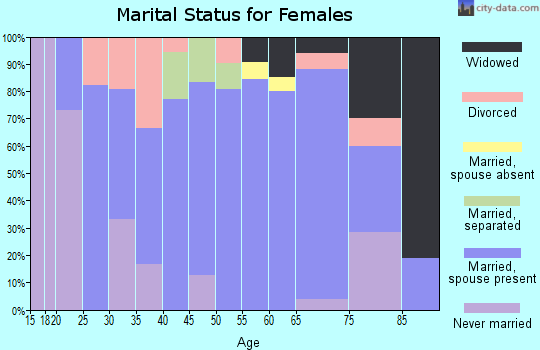 Zip code 56176 marital status for females