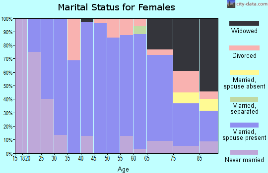 Zip code 56183 marital status for females