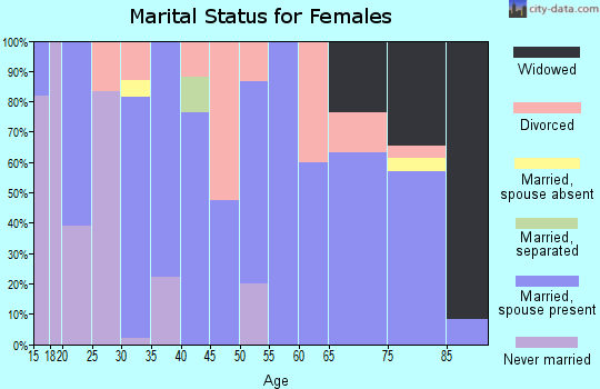 Zip code 56221 marital status for females