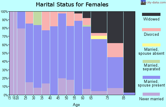 Zip code 56222 marital status for females