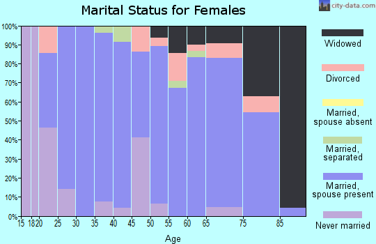Zip code 56223 marital status for females