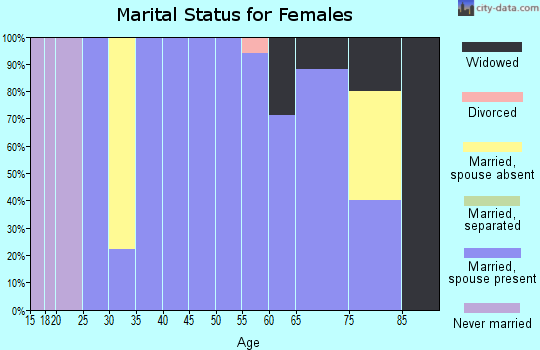Zip code 56236 marital status for females