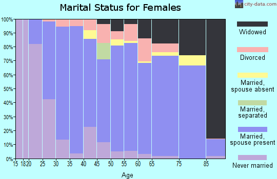 Zip code 56378 marital status for females