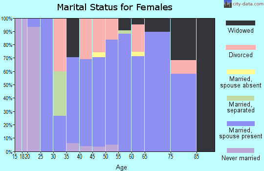 Zip code 56528 marital status for females
