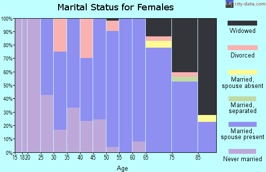 Zip code 56713 marital status for females