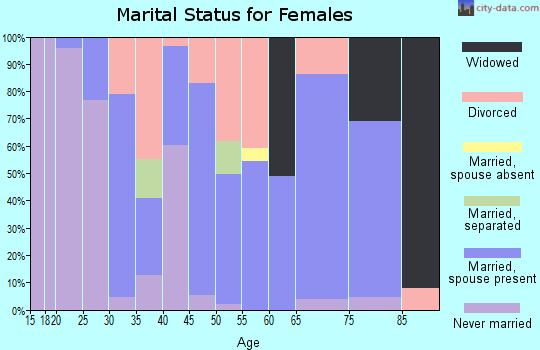 Zip code 62468 marital status for females