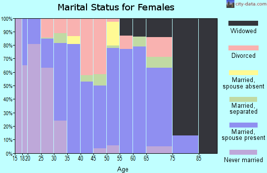 Zip code 78140 marital status for females