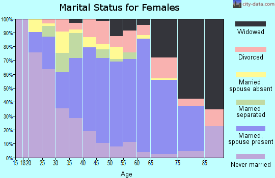 Zip code 78380 marital status for females