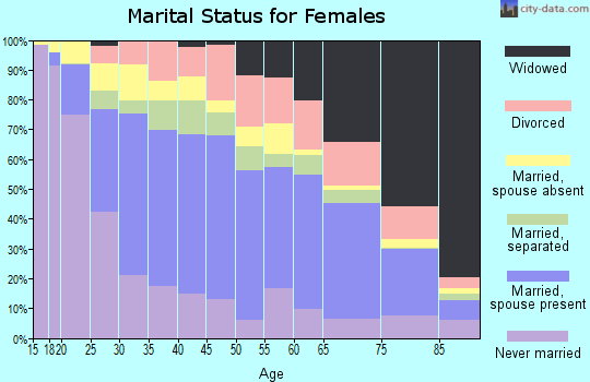 Zip code 78520 marital status for females