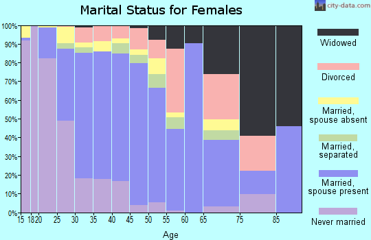 Zip code 95330 marital status for females