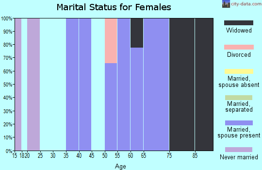 Zip code 99330 marital status for females