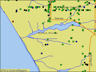 Norton Shores, Michigan Map