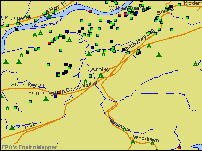 Ashley, Pennsylvania (pa 18706) Profile: Population, Maps, Real Estate 