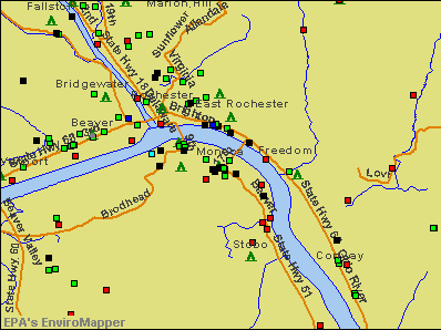 Monaca, Pennsylvania (PA 15061) profile: population, maps, real estate ...