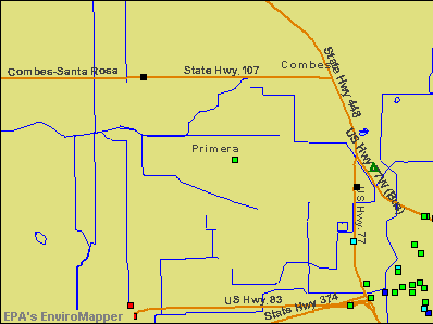 Primera, Texas (TX 78552) profile population, maps, real estate