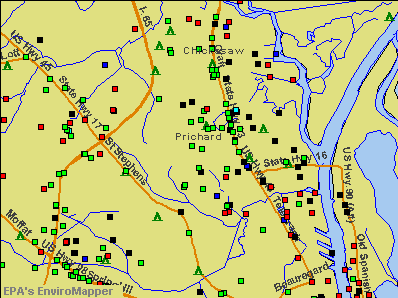 Prichard, Alabama (AL 36612, 36616) profile population, maps, real