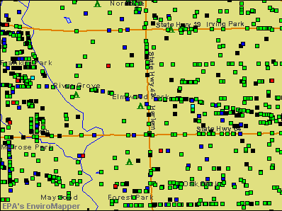 Elmwood Park, Illinois (IL 60707) profile: population, maps, real ...