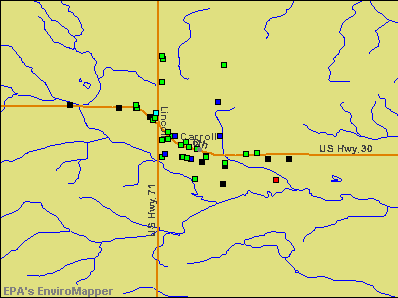 Carroll, Iowa (IA 51401) profile: population, maps, real estate