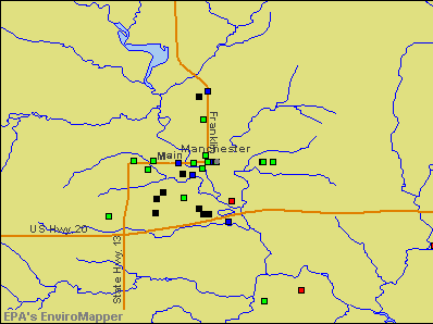 Manchester, Iowa (IA 52057) profile: population, maps, real estate ...