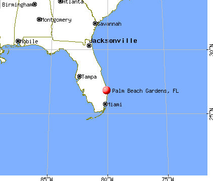 Palm Beach Gardens, Locations