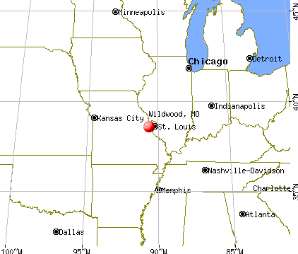 Wildwood, Missouri map