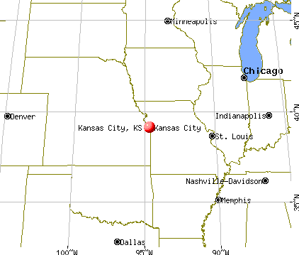 Kansas City, Kansas map