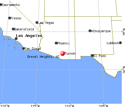 Drexel Heights, Arizona map