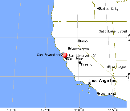 San Lorenzo Map