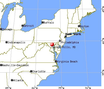 Owings Mills Md Map