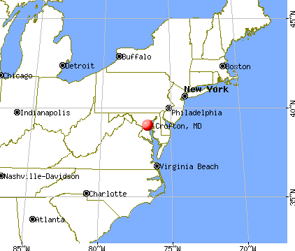 Crofton, Maryland map