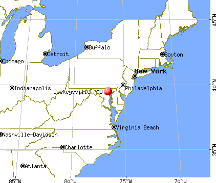 Cockeysville, Maryland map