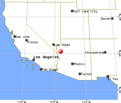 New Kingman-Butler, Arizona map