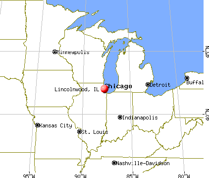 Lincolnwood, Illinois map