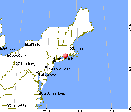 Conning Towers-Nautilus Park, Connecticut map